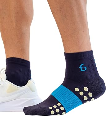 FlipBelt Performance Low-Cut & Quarter-Cut Running Socks 200-Needle Seamless, Arch Support & Cushioned Toe USA Company