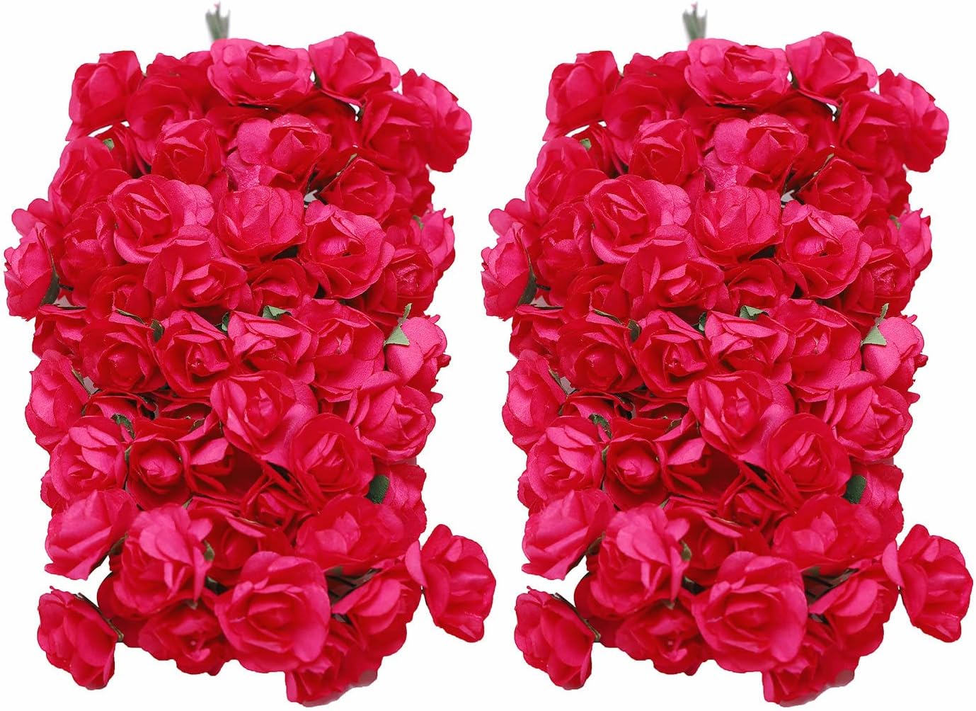 Paper Fake Roses Amazon.com: Worldoor 144pcs Fake Mini Artificial Paper Rose Flower ...