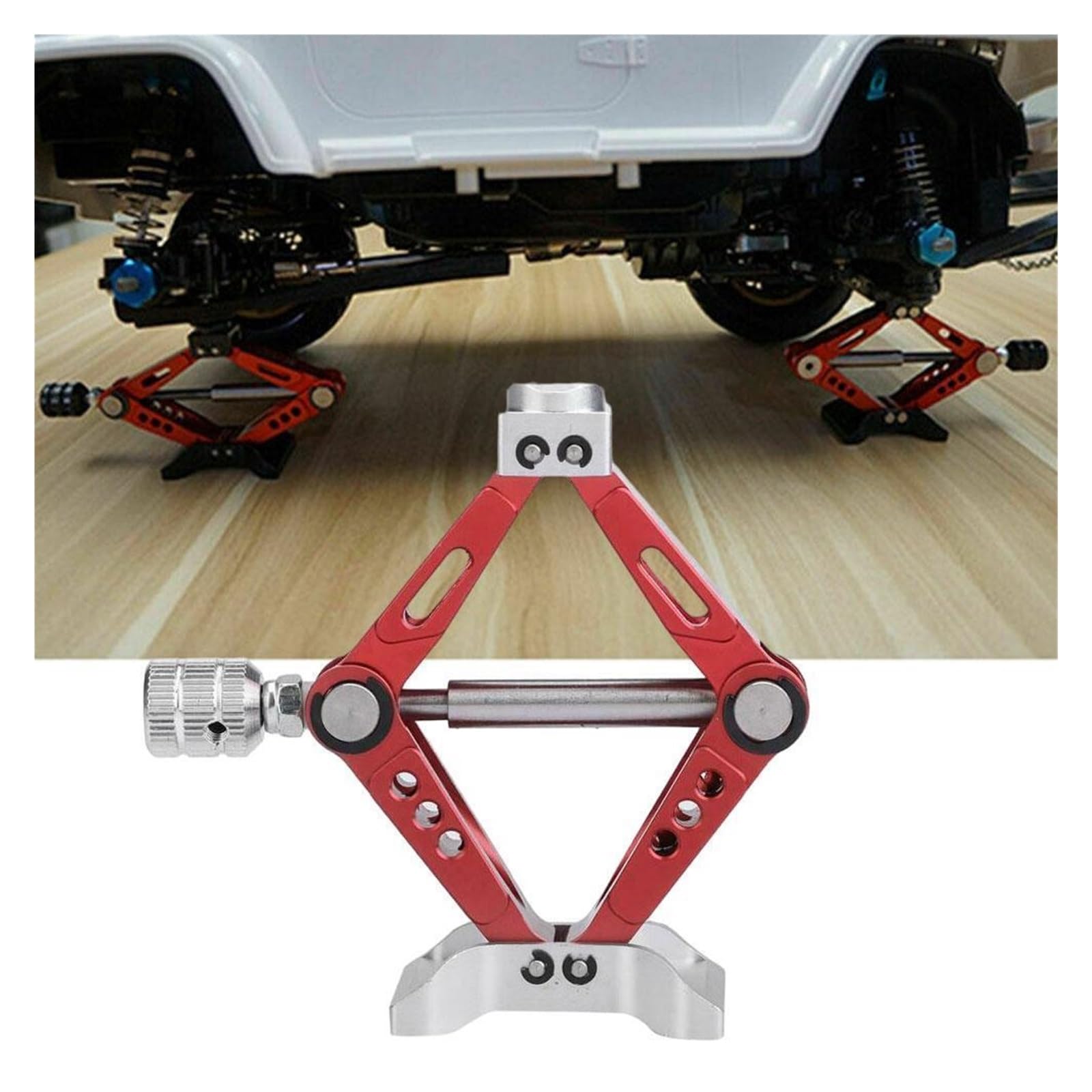 Metall Einstellbare Scissor Jack Mini Werkzeug RC Hebebühne Reparatur Simulation Teil Liefert Reibungsloser Effizienter Betrieb