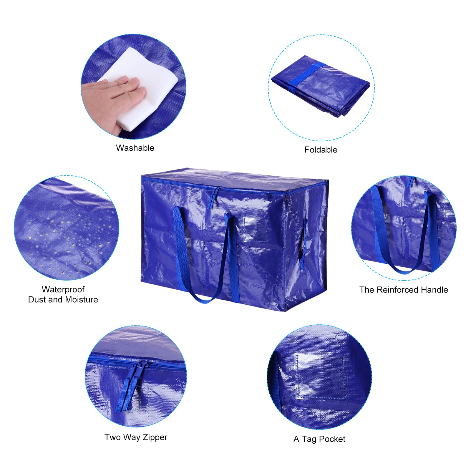 PATIKIL Extra Large Moving Bags - Image 3
