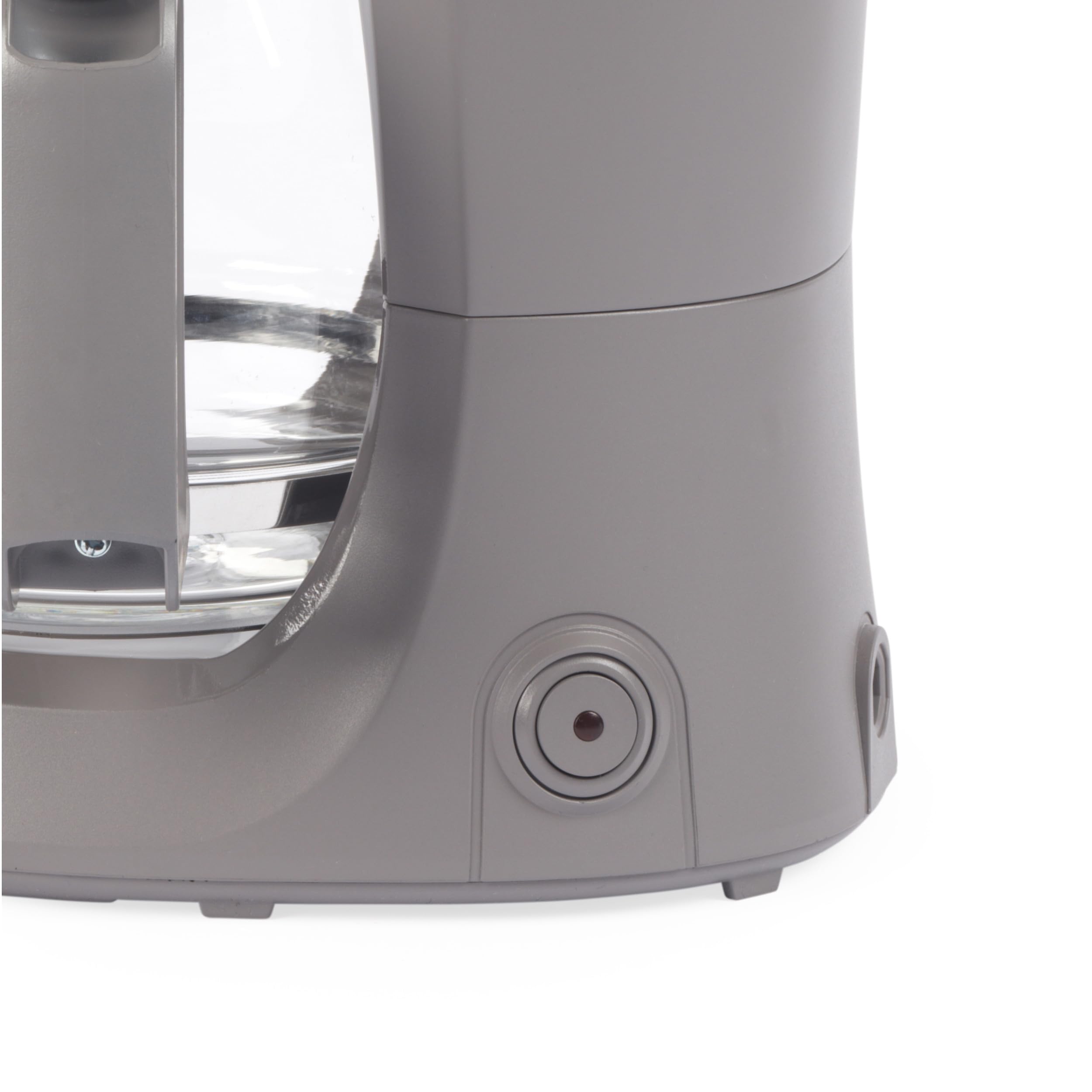Progress Mellow Macchina da Caffè a Filtro Automatica – Funzione Anti-Goccia, Mantenimento in Caldo 30 Min, Spegnimento Automatico, Caraffa in Vetro 1,5 L, 750 W