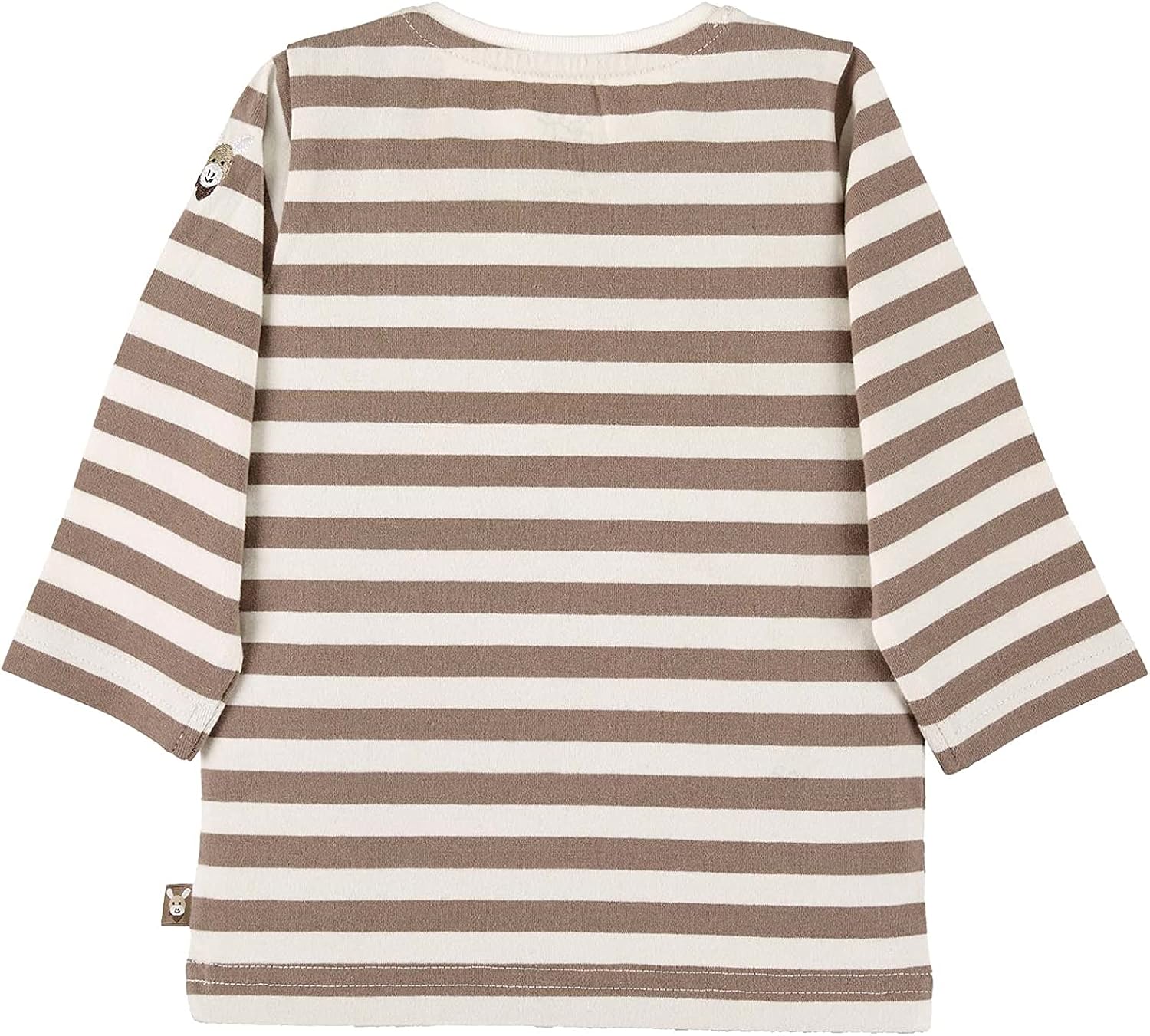 Sterntaler Unisex Infant Brown Striped Long Sleeve Shirt