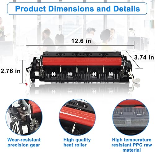 Miniatura 5 de LY6753001 LR2231001 Unidad de fijación del fusor compatible con impresora Brother HL-3140CW HL-3150CDW HL-3170CDW MFC-9310CW MFC-9140CDN MFC-9330CDW