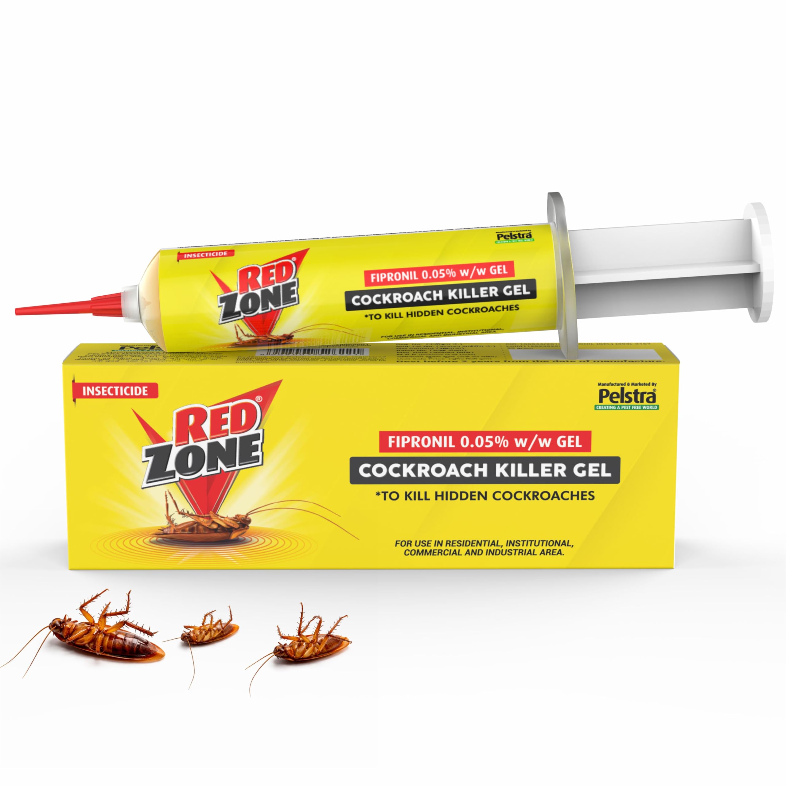 REDZONE Cockroach Killer Gel (35g) | Guaranteed Result | Strong & Effective | Kitchen Safe (Pack of 1)-image-5