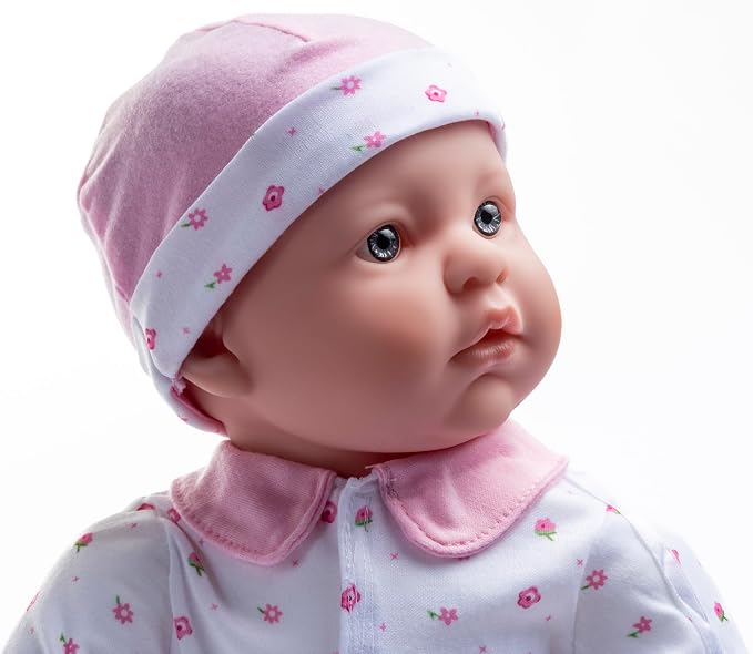 Muñeca La Baby JC Toys 20 pulgadas con accesorios miniatura 8