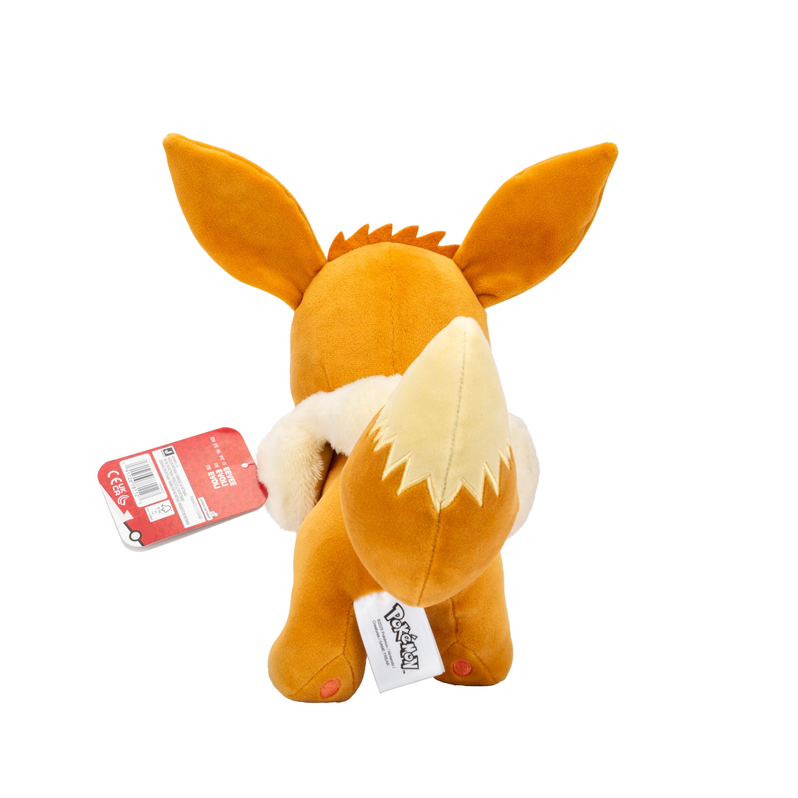 Pokémon Eevee Plusz - 30 cm miękki plusz z autentycznymi detalami