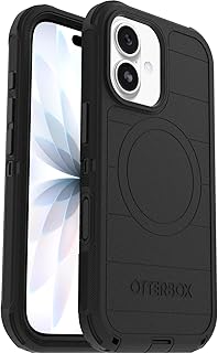 OtterBox Defender Pro MagSafe Hülle für iPhone 17, Schwarz