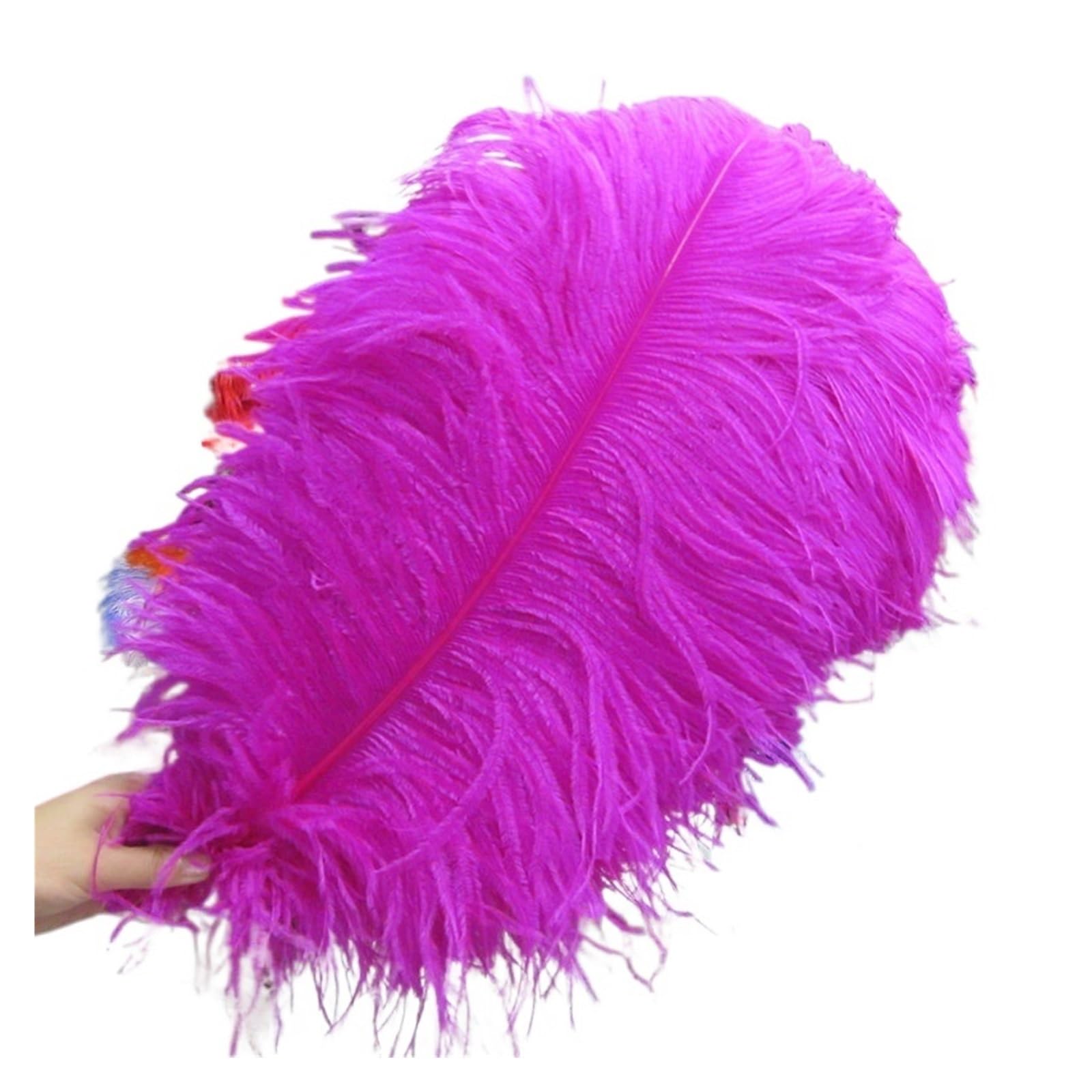 Éventail de danse en plumes volumineux pour remplacer vos accessoires fins