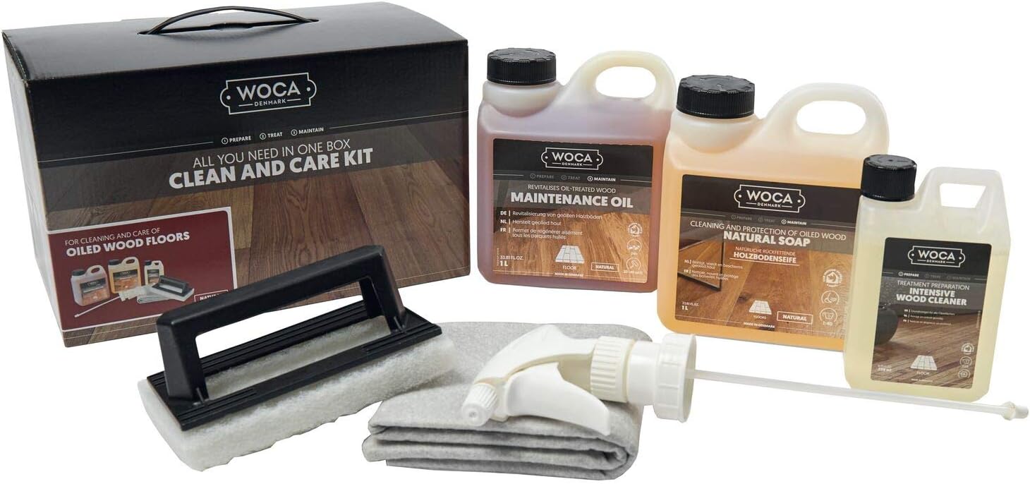 WOCA699963DE-N Natural Care Box with Care Oil