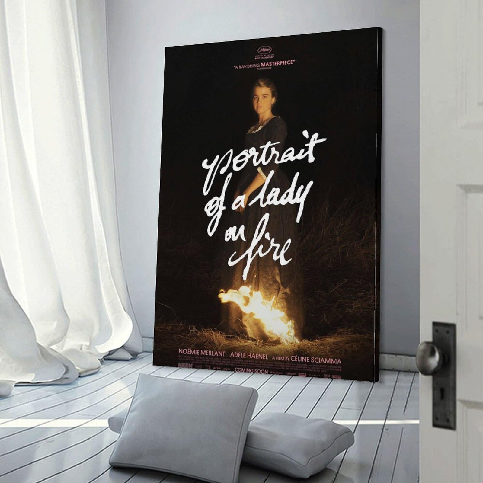 燃ゆる女の肖像 フランス版ポスター 燃ゆる女の肖像 - 上田映劇