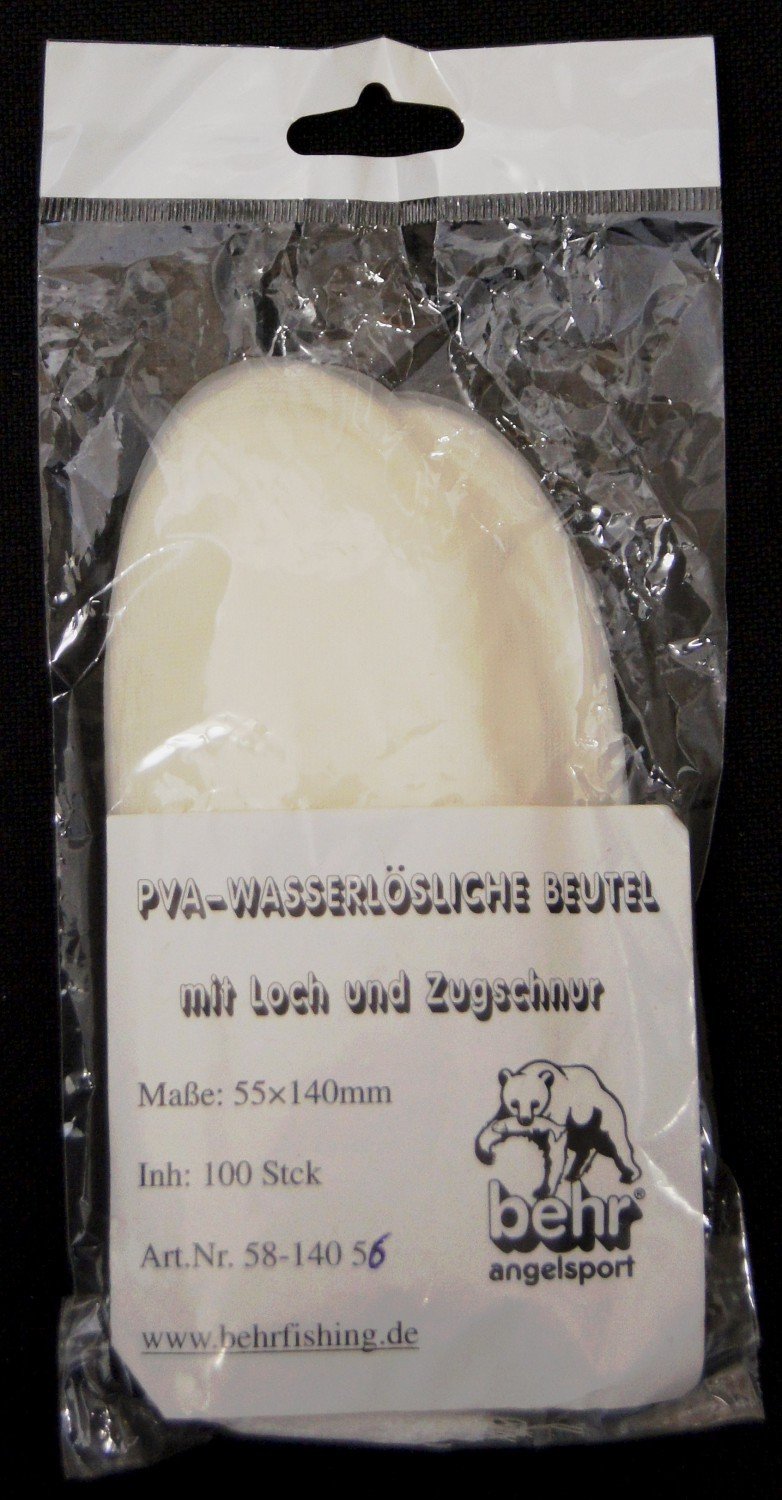 Behr Angeln PVA Beutel Standard, 100 Stück, 55 x 140, 60942