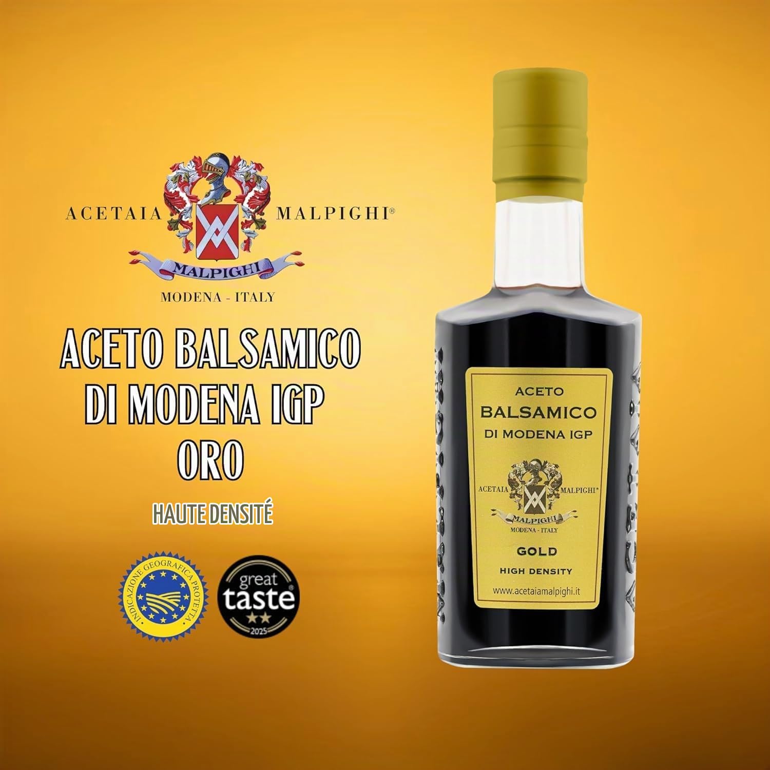 Vinaigre Balsamique de Modena Gold - Densité 1,34-250 ml