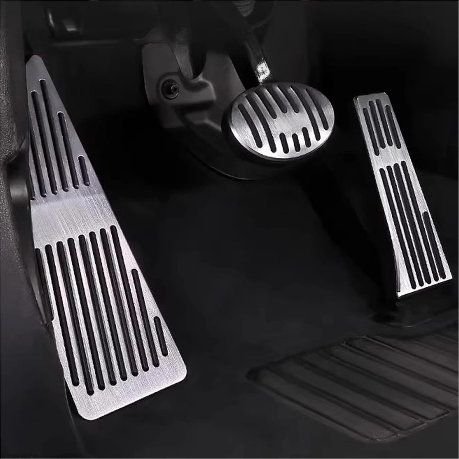 Car Gas Brake Pedal Fit for BMW X2 IX2 U10 X1 Ix1 U11 M35i 2024~2026 Footrest Fuel Pedals Cover Accessories(Yellow)