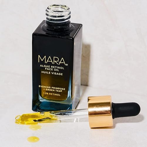 Miniatura 2 de MARA - Aceite limpiador de enzimas de algas + aceite facial de retinol de algas | Cuidado de la piel limpio, no tóxico, a base de plantas