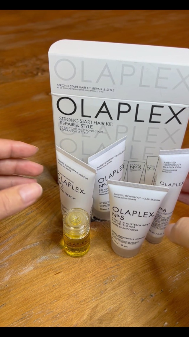 Watch Olaplex start kit unboxing and review! on Amazon Live