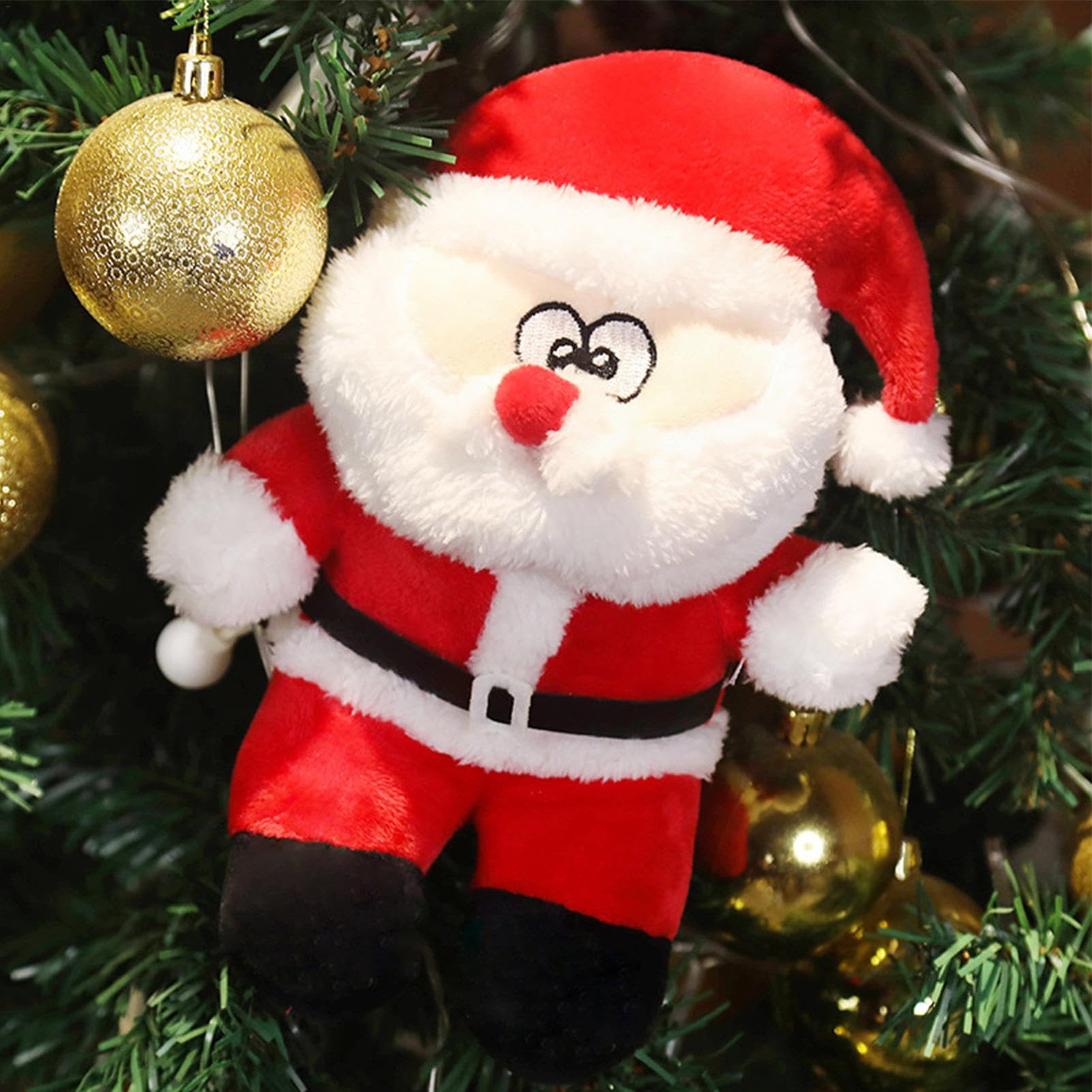 Oreiller Peluche Père Noël - Place And Time, édition Noël, Taille Moyenne, Tout Doux