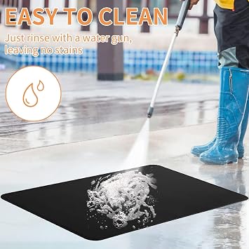 BBQ Mat Floor Protector Garden Grill Mat Fire Pit Mat for Grilling Reusable