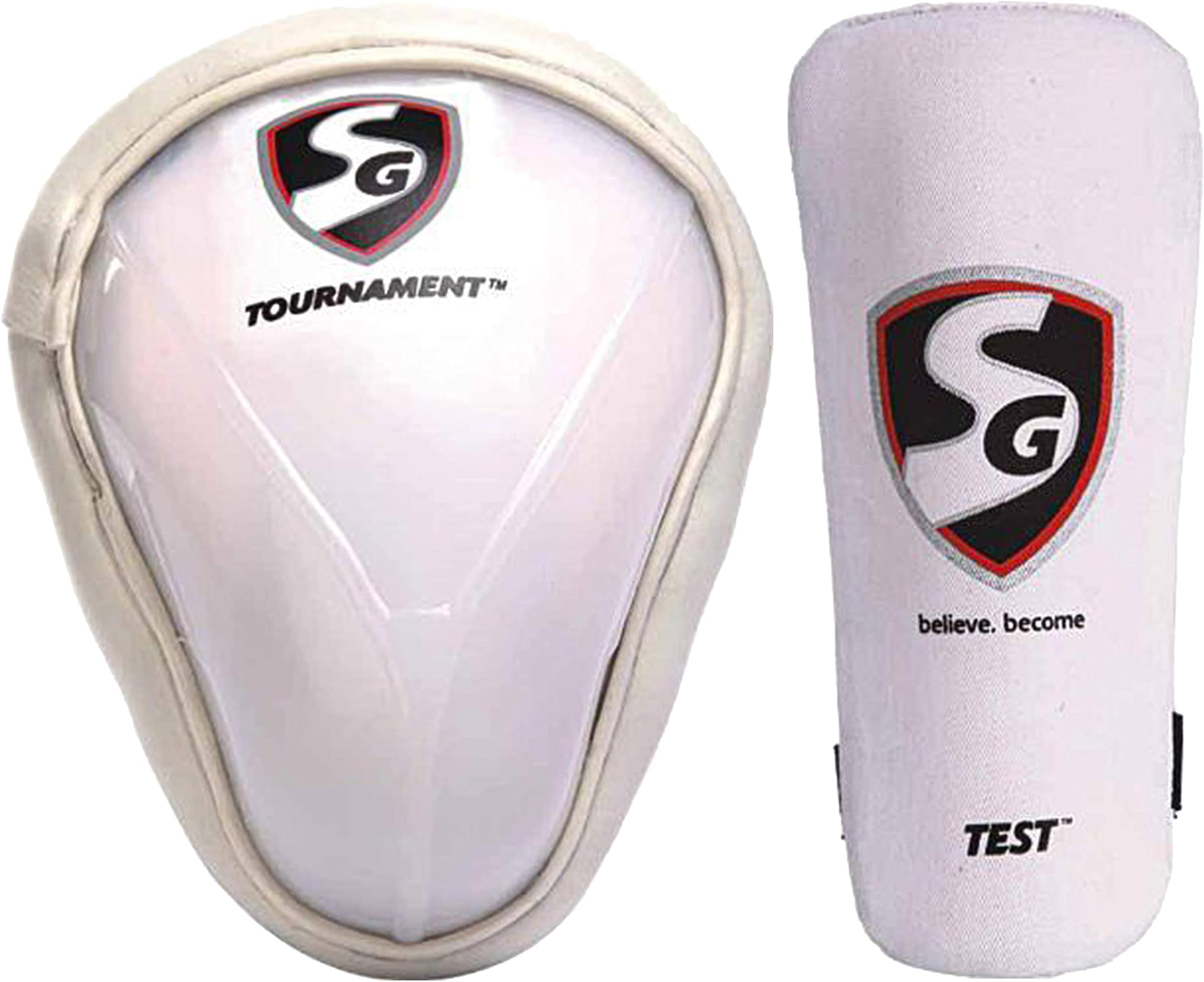 SG Tournament Abdominal Pads, Adult, Plastic, Multicolour