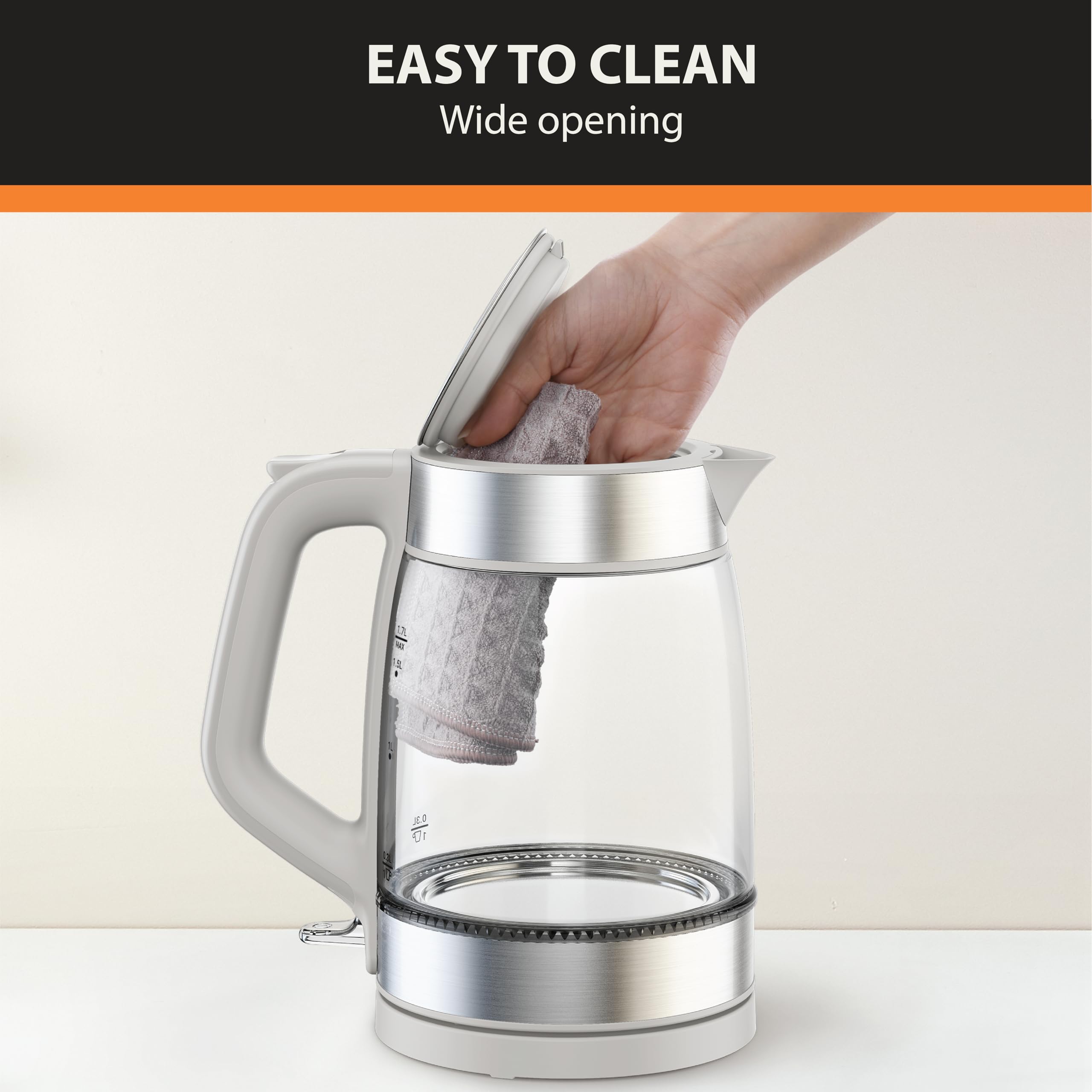 Cleaning the interior of KRUPS Electric Kettle