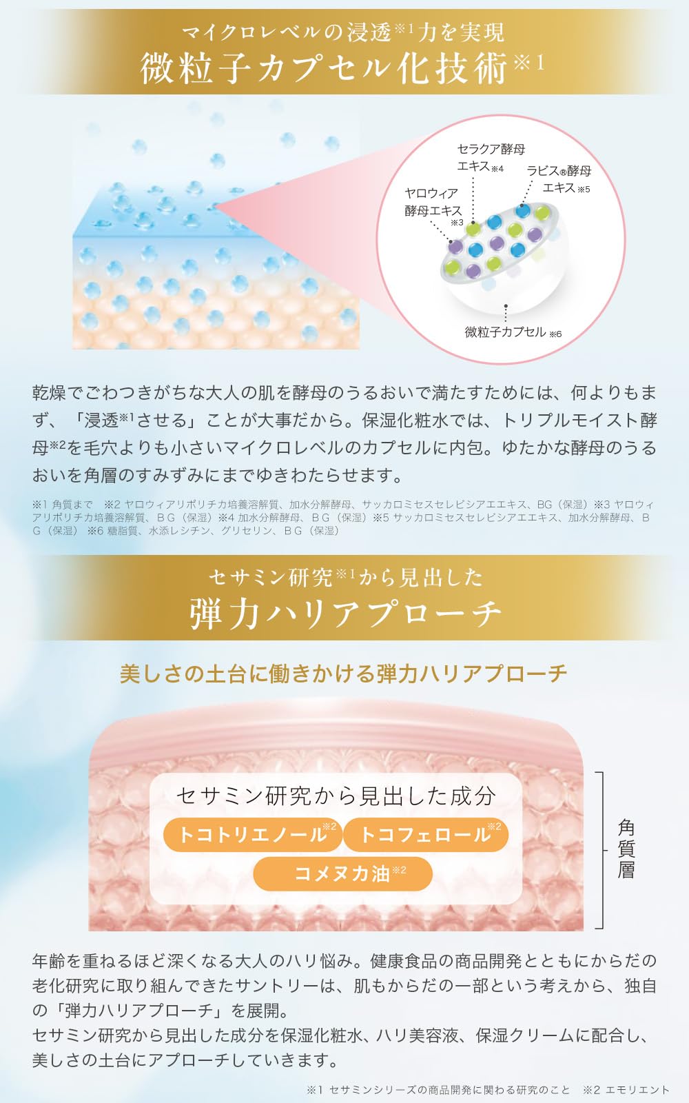 Amazon.co.jp: サントリー エファージュ トライアルセット : ビューティー