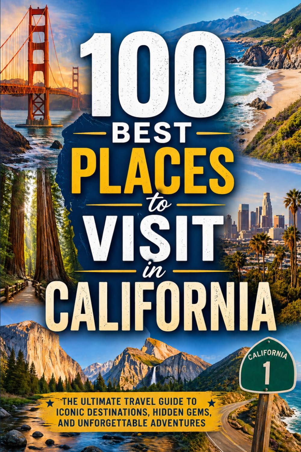 100 Best Places to Visit in California: The Ultimate Travel Guide to Iconic National Parks, Coastal Drives, Wine Country, Beach Towns, and Unforgettable Destinations Across the Golden State