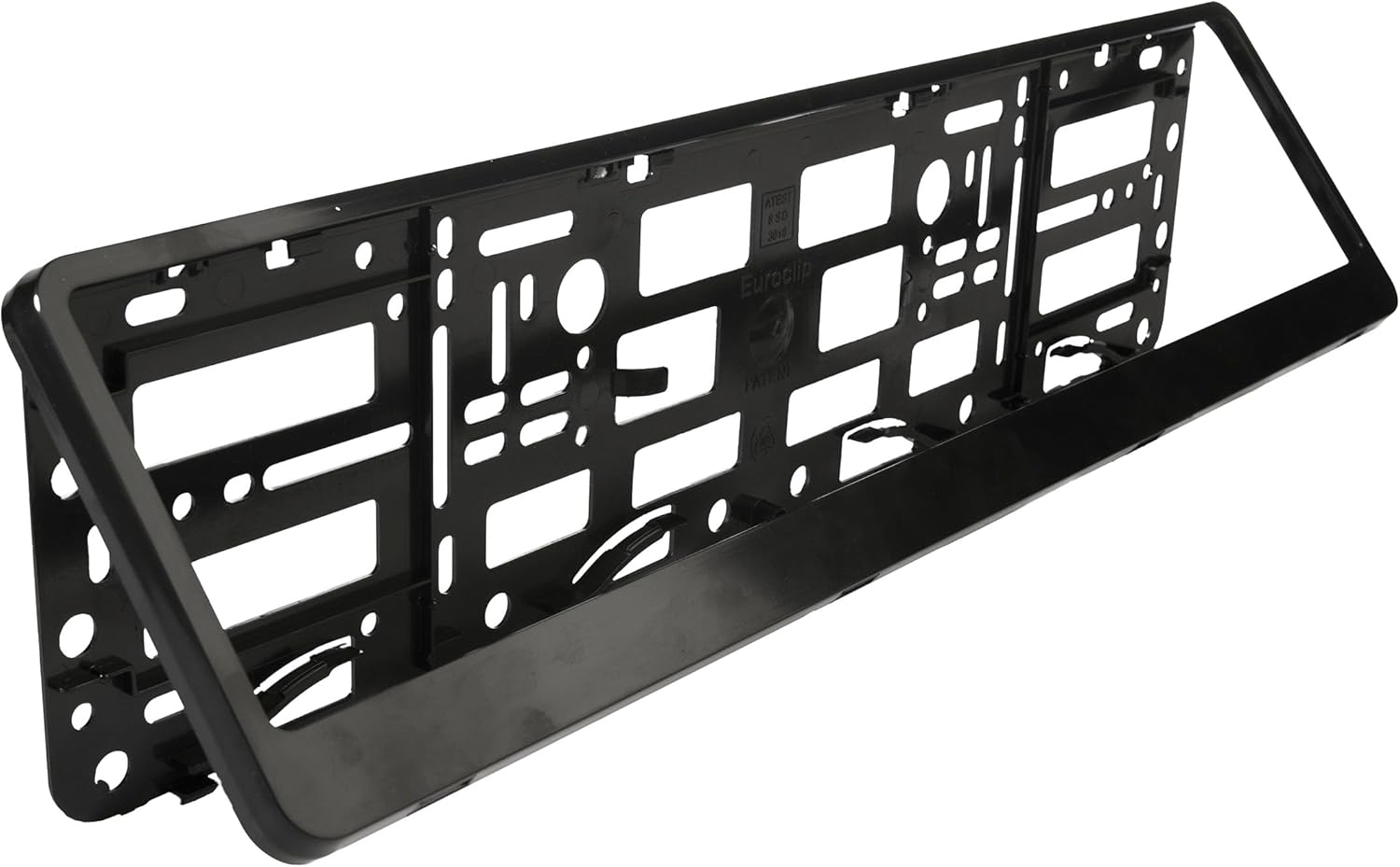 Sumex MAT8500 Registration Frame ABS Euro Clip - Black