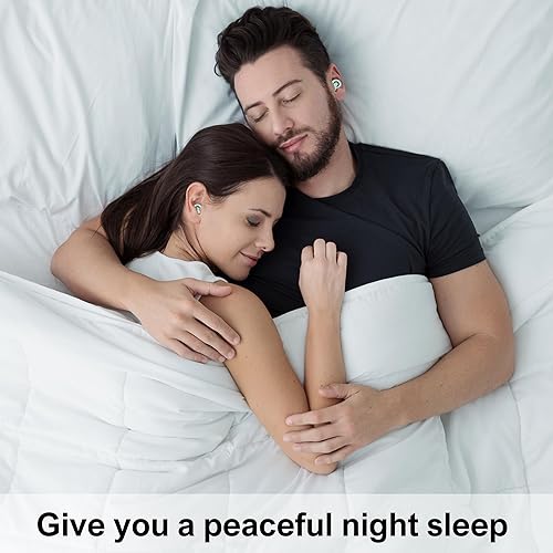 Miniatura 7 de Tapones para los oídos para cancelación de ruido para dormir, 2 pares de tapones para los oídos con reducción de ruido para dormir, enfoque
