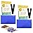 Microwavable Heating Pads for Lower Back, Neck, and Shoulder Pain Relief - Moist Microwave Heating Pad for Muscles and Joints - Microwave Hot Pack Heat Pad for Cramps - 2 Packs Blue - Lavender Scent