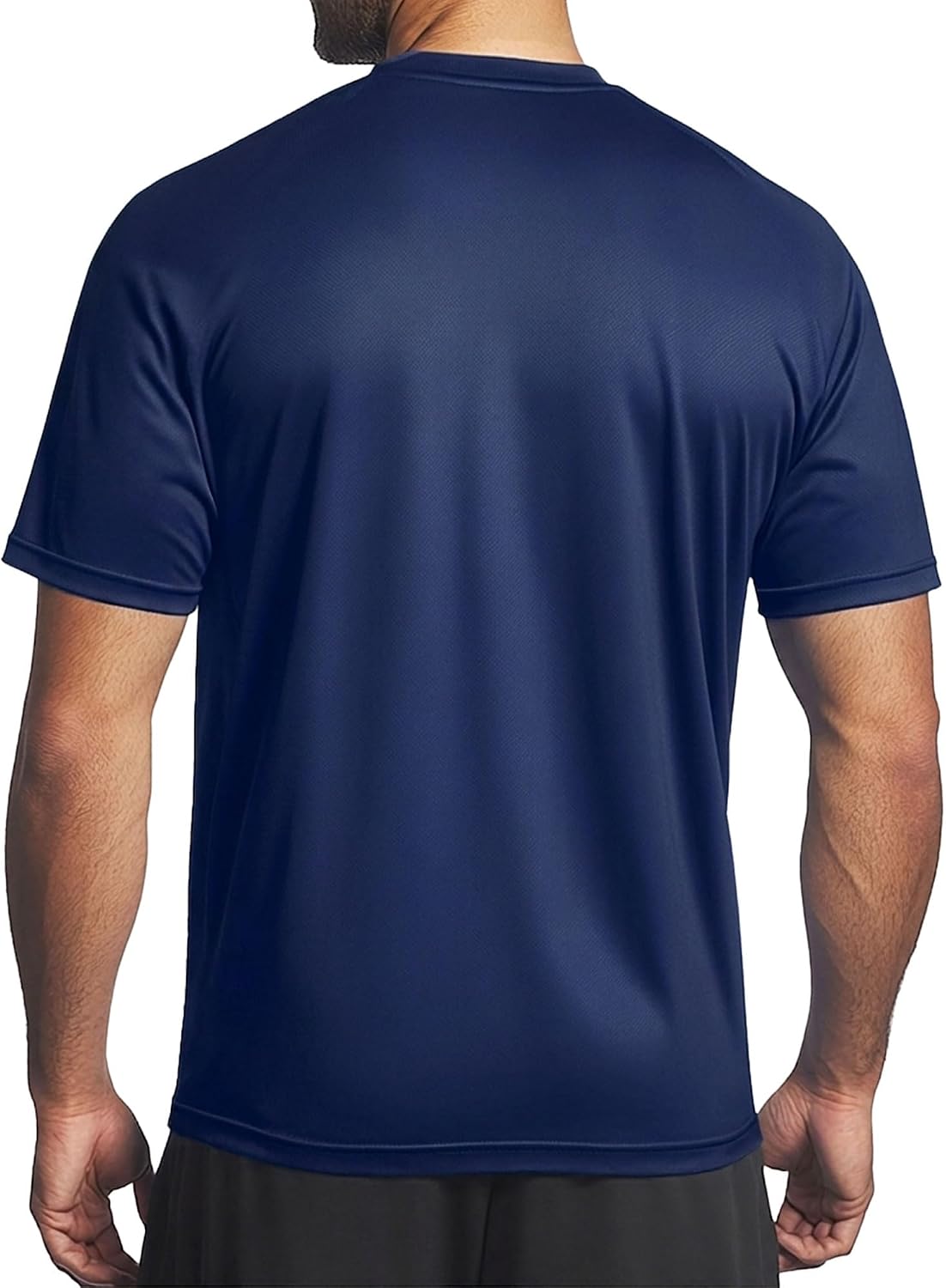 Instant Cooling Workout T-Shirt, Quick Dry Athletic Gym Performance Tee Running Moisture Wicking Undershirt