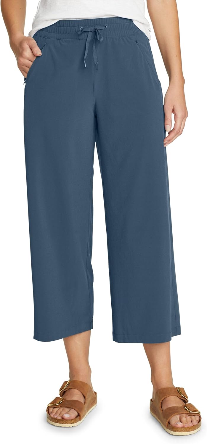 Eddie Bauer Womens Women's Petite Departure Wide Leg Crop