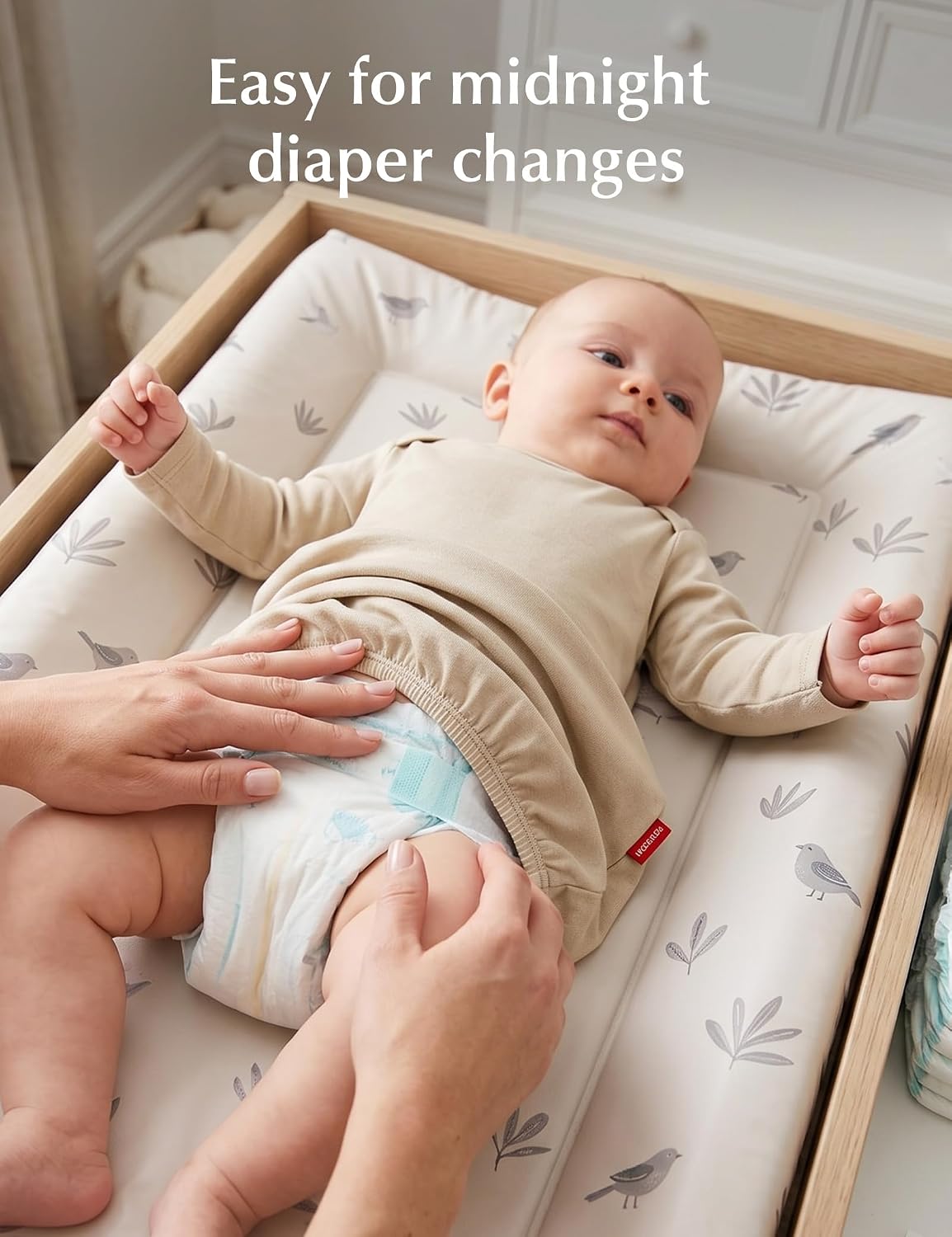 Bamboo Viscose 2-Pack Baby Gowns for Boys and Girls Long Sleeve Infant and Newborn Sleepers