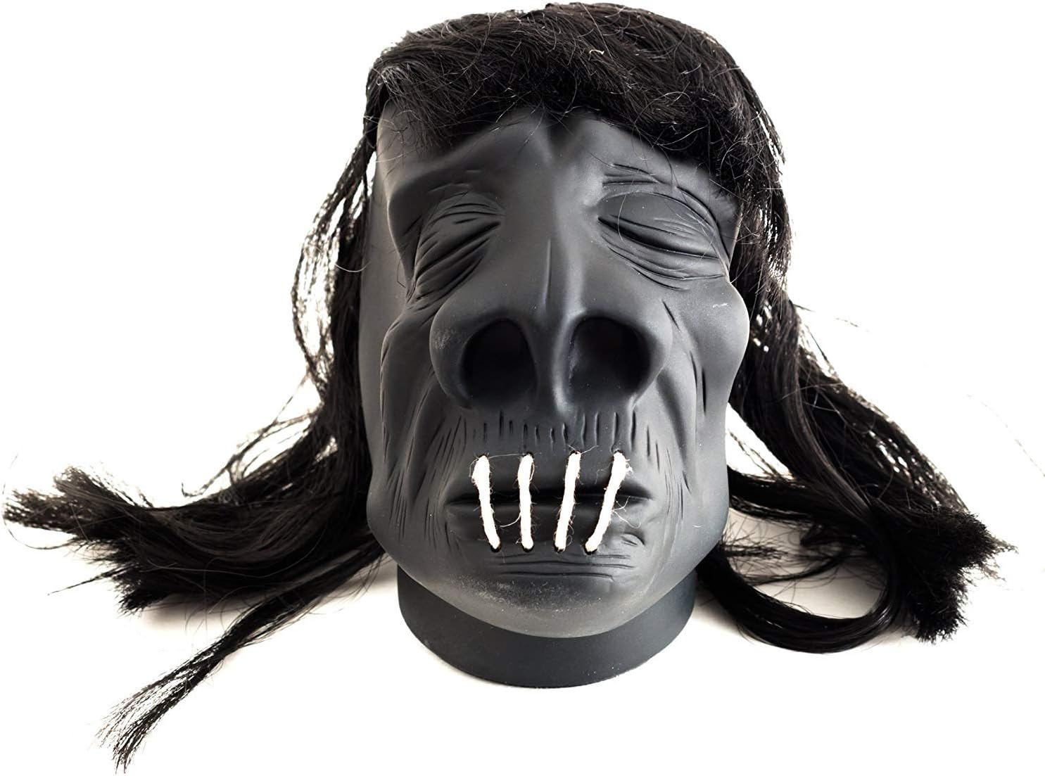5in Gothic Luau Tiki Bar-VOODOO SHRUNKEN HEAD-Halloween Prop Decoration Gag Gift