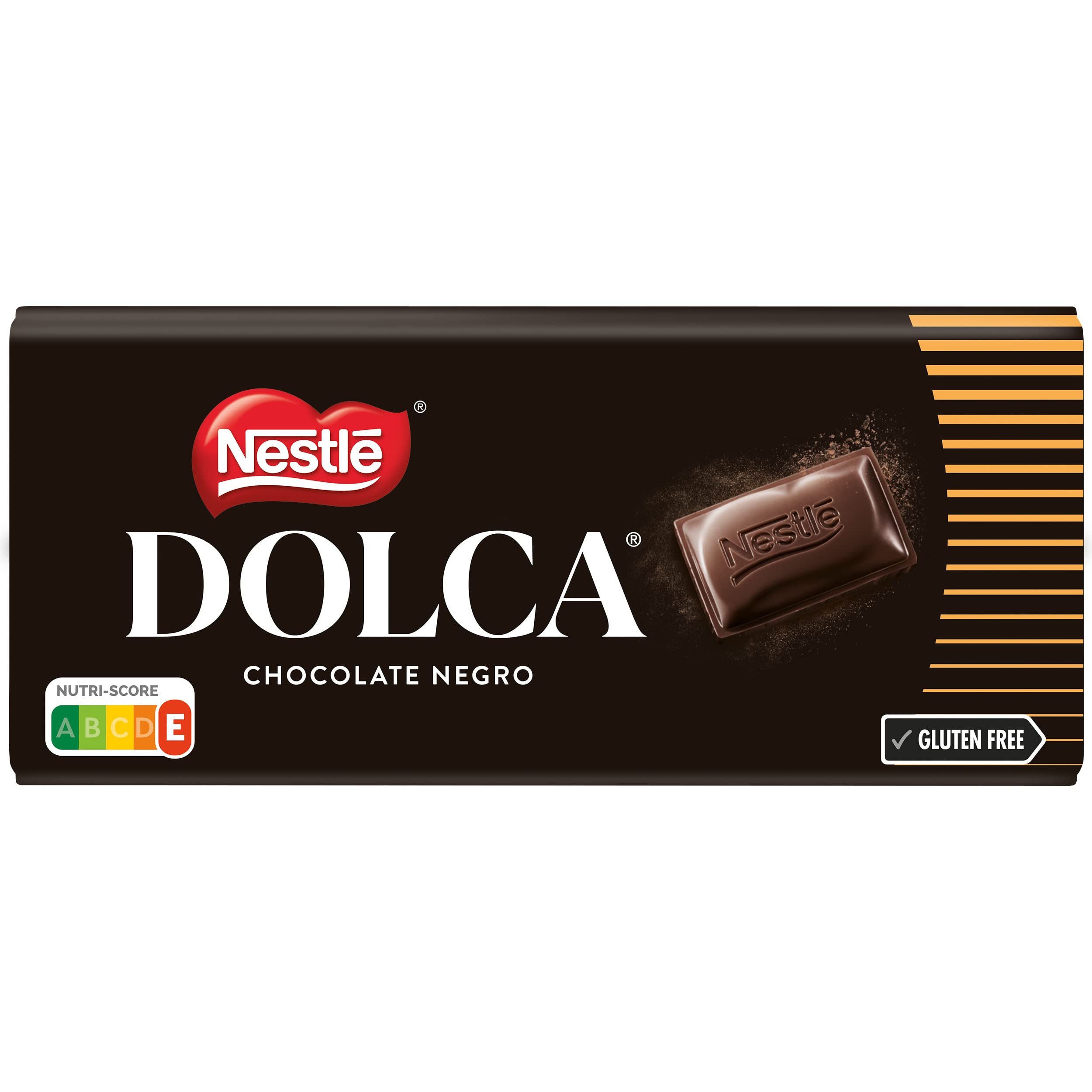 NESTLE DOLCA Chocolate NEGRO tableta 100g CAJA de 36 unidades