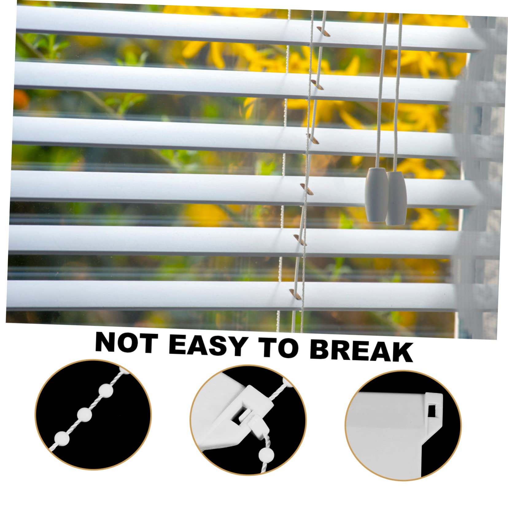 Akcesoriów Do Vertical Blinds z Obciążnikami Dolnymi i Łańcuszkiem Wymienne Do Pionowych i Biura Naprawczy