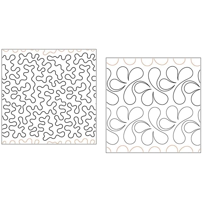 Buy Quilting Creations Pantographs for Quilting Set of 2 Rolls of