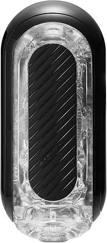 TENGA FLIP Zero Gravity TFZ-005 - Funda masturbadora masculina reutilizable, color negro gravedad