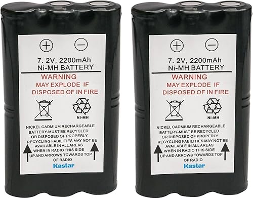 Miniatura 6 de Kastar Paquete de 4 baterías de repuesto HNN9018A para Motorola HNN9018, HNN9018A, HNN9018AR, HNN9018B, HNN9018BR, Motorola CP50, Radius SP50