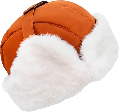 Vista 2 de JAN & JUL Sombrero de trampero Cozy-Dry Sombrero de invierno ajustable Grow-with-Me para bebé