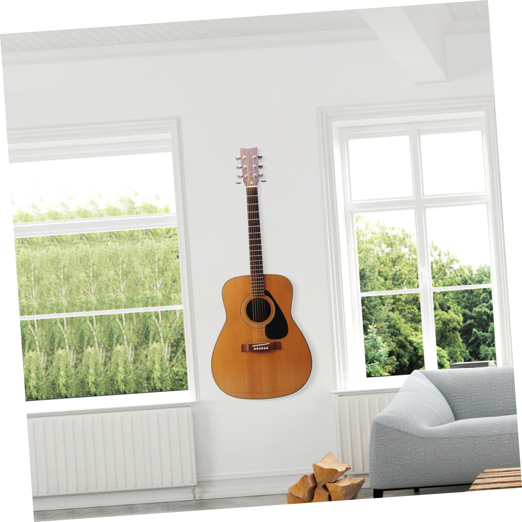 ibasenice 9sets Gancio Da Muro Per Chitarra Acrilico Trasparente Supporto Elegante Per Strumenti Musicali Corda Facile Installazione e Versatile Per Chitarre e