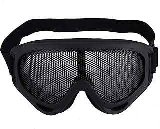 X400 Tactics Mesh Goggles Steel Lenses Sunglass Airsoft Outdoor Paintball Eyewear for Shooting Hunting Paintball