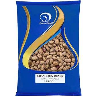 Eastern Feast - Roman Cranberry Borlotti Beans, 2 Lb 908g