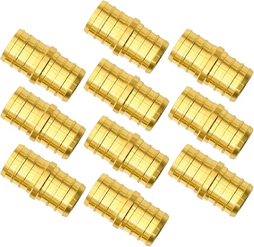 Miniatura 27 de Paquete de 50 accesorios PEX de 3/4 pulgadas, accesorios de codo PEX de latón para tubería PEX