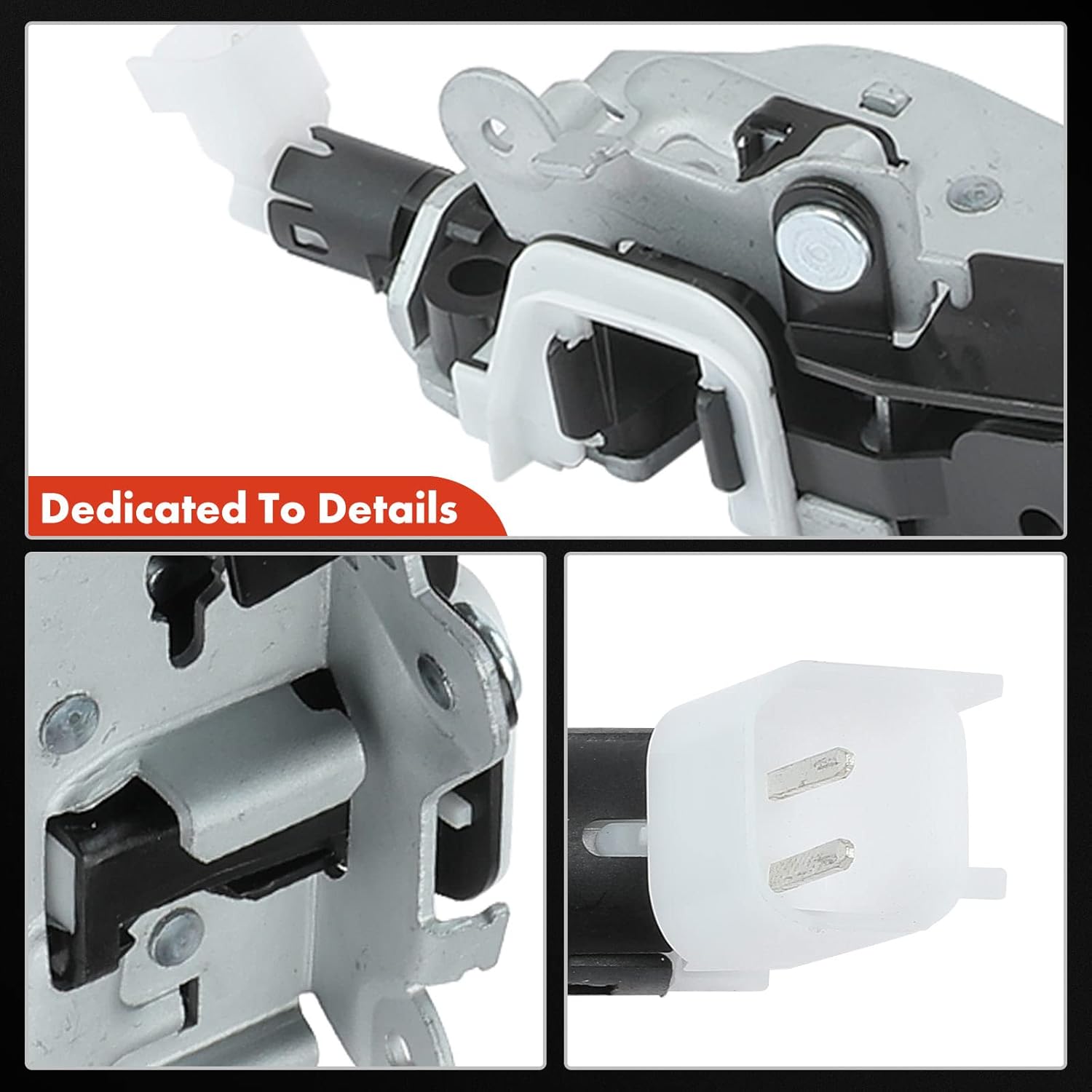 A-Premium Rear Liftgate Latch Actuator Compatible with Land Rover LR3 2005-2009, LR4 2010-2013, LR4 2015-2016, Sport Utility, Rear Tailgate Lock Latch Actuator