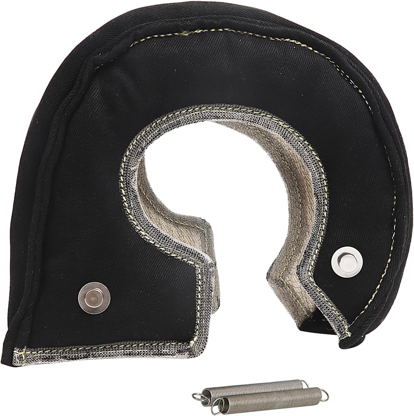 OXY-PAN Fiber Turbo Blanket T4 Cover Turbocharger Heat Shield Cover Fastener Springs for T4