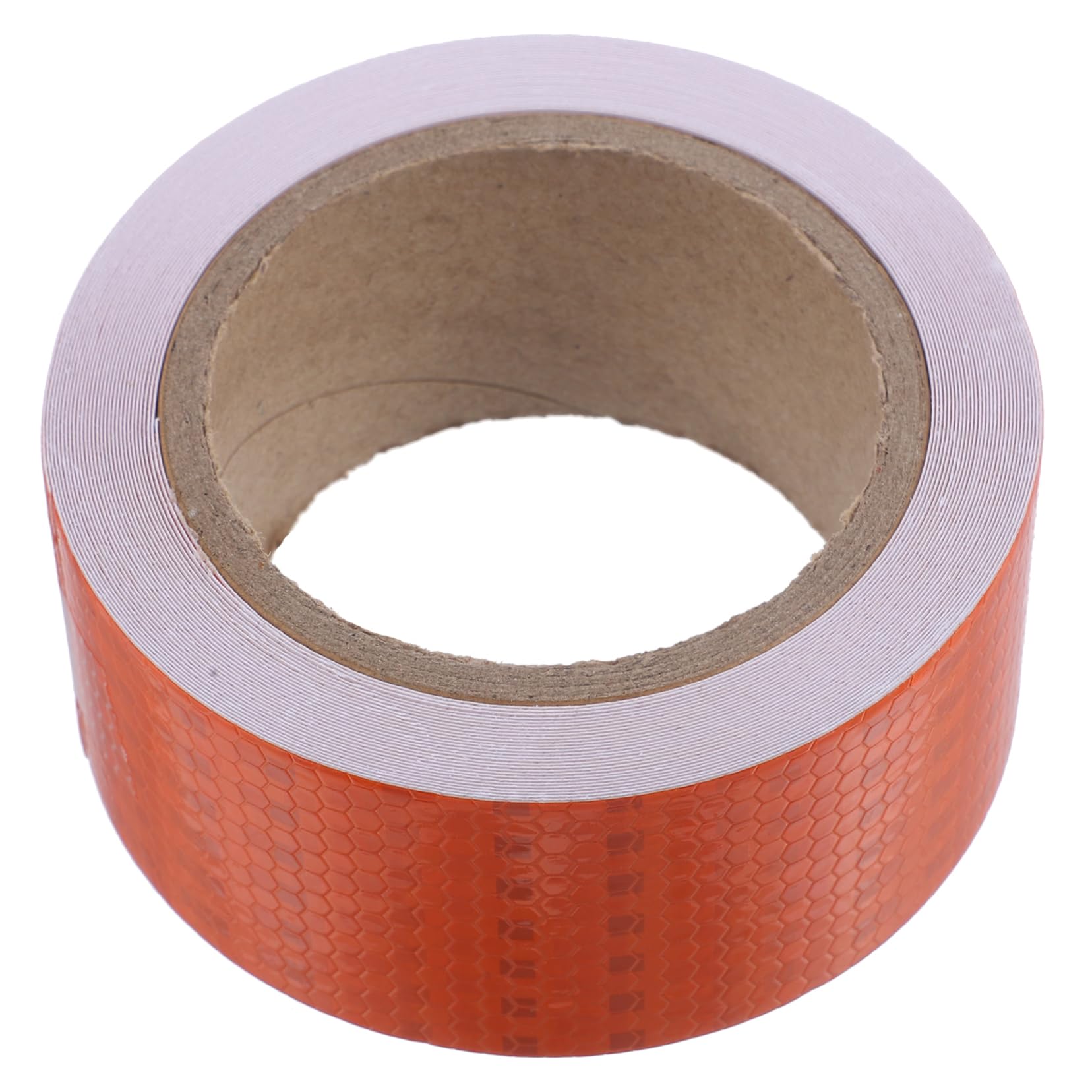 Gadpiparty 4 Rollos Cinta adhesiva reflectante color pegatina cinta de neón cinta reflectiva cinta reflectante de seguridad cinta reflectora para remolques de polivinilo Naranja