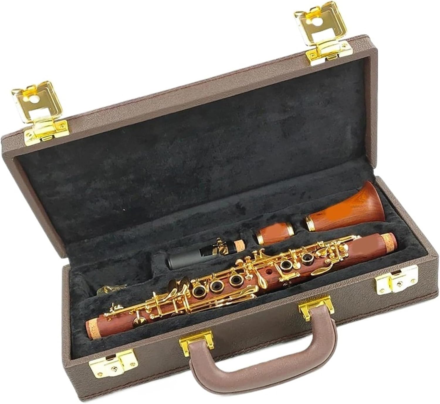 Eb Rosewood Clarinet Silver Plated Keys Clarinet(Silver keys)