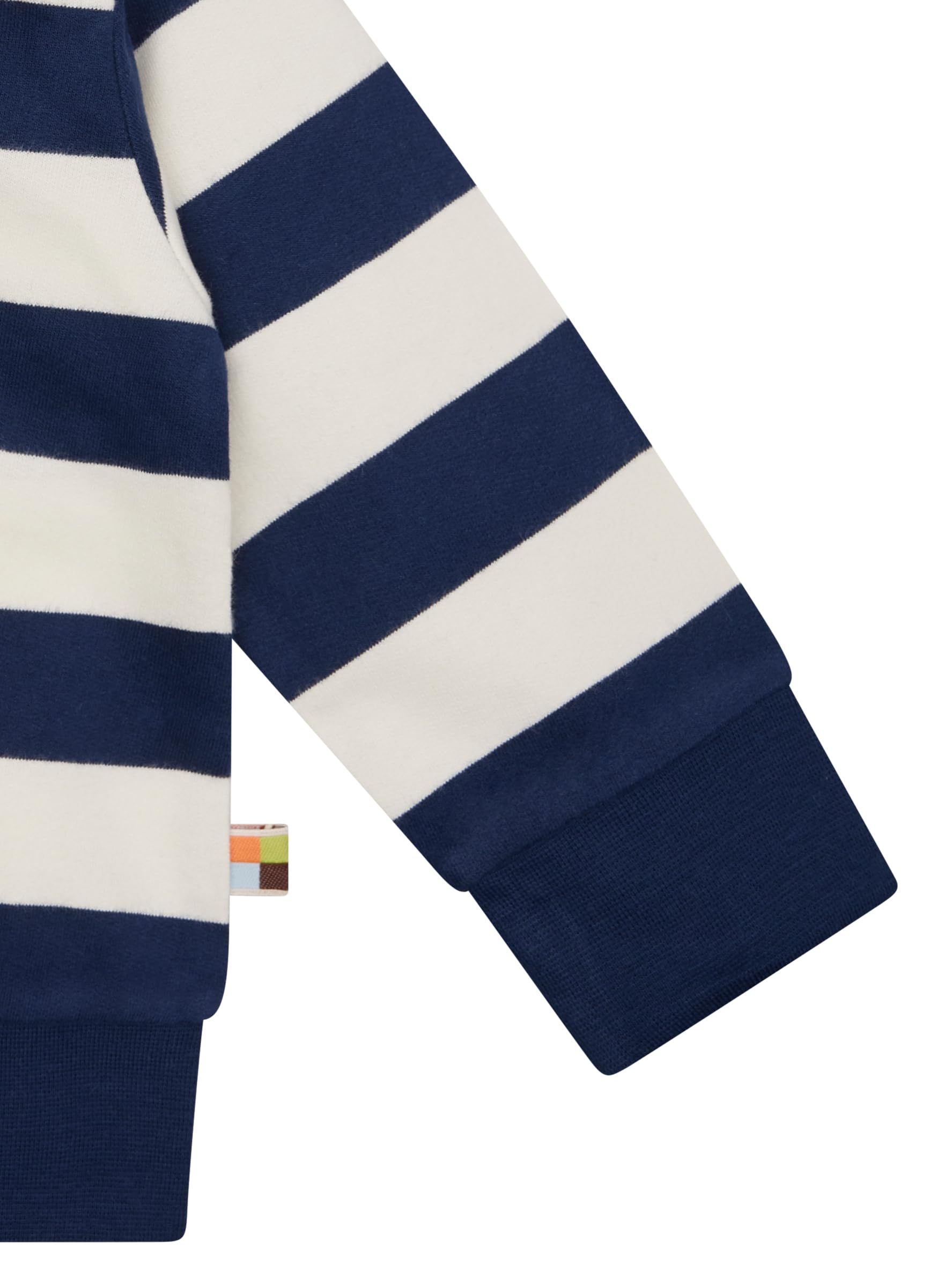 loud + proud Bluza z paskami blokowymi, z bawełny ekologicznej, certyfikat GOTS