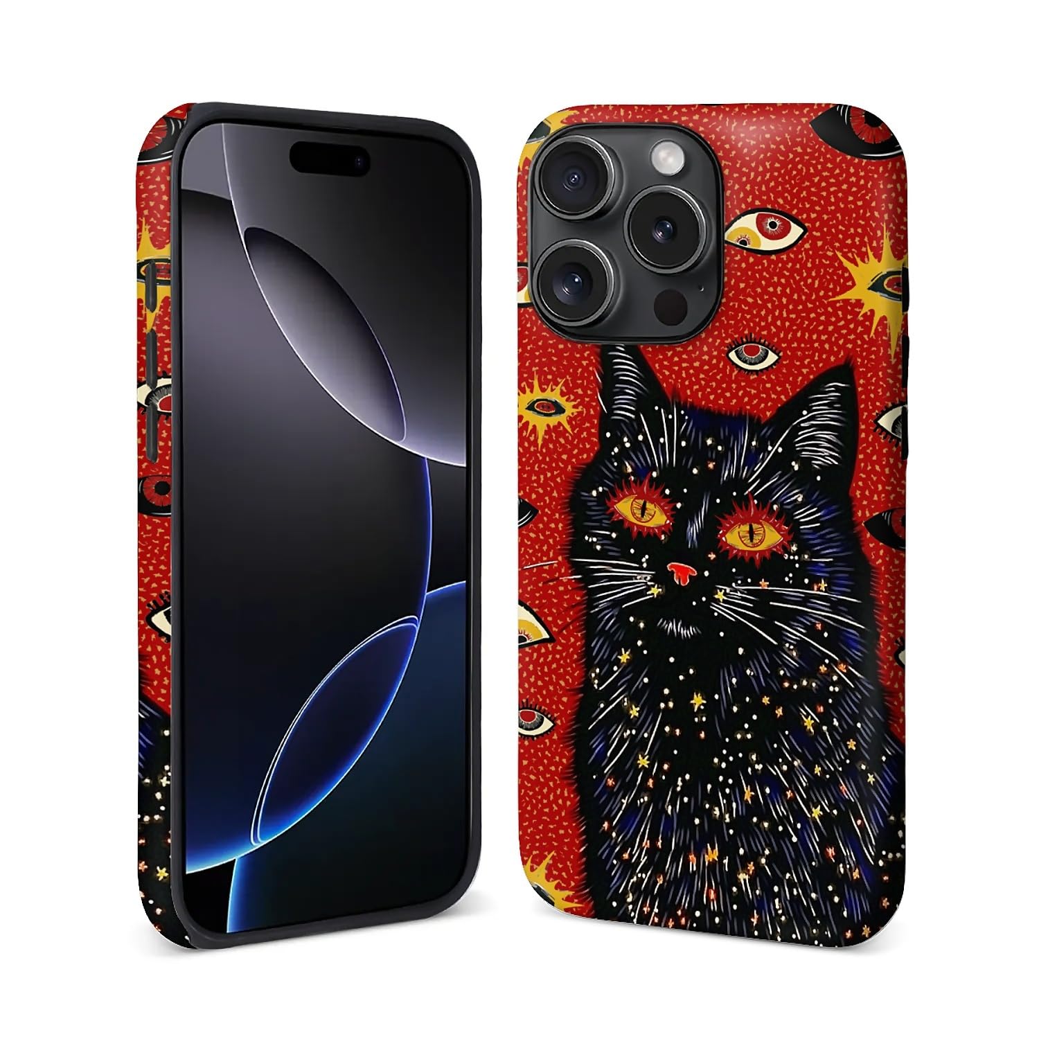 Case for iPhone 15 Pro Max [Compatible with MagSafe], Matte Soft Silicone + Hard PC Anti-Scratch Shockproof Protective 2-in-1 Case for Women Girls -