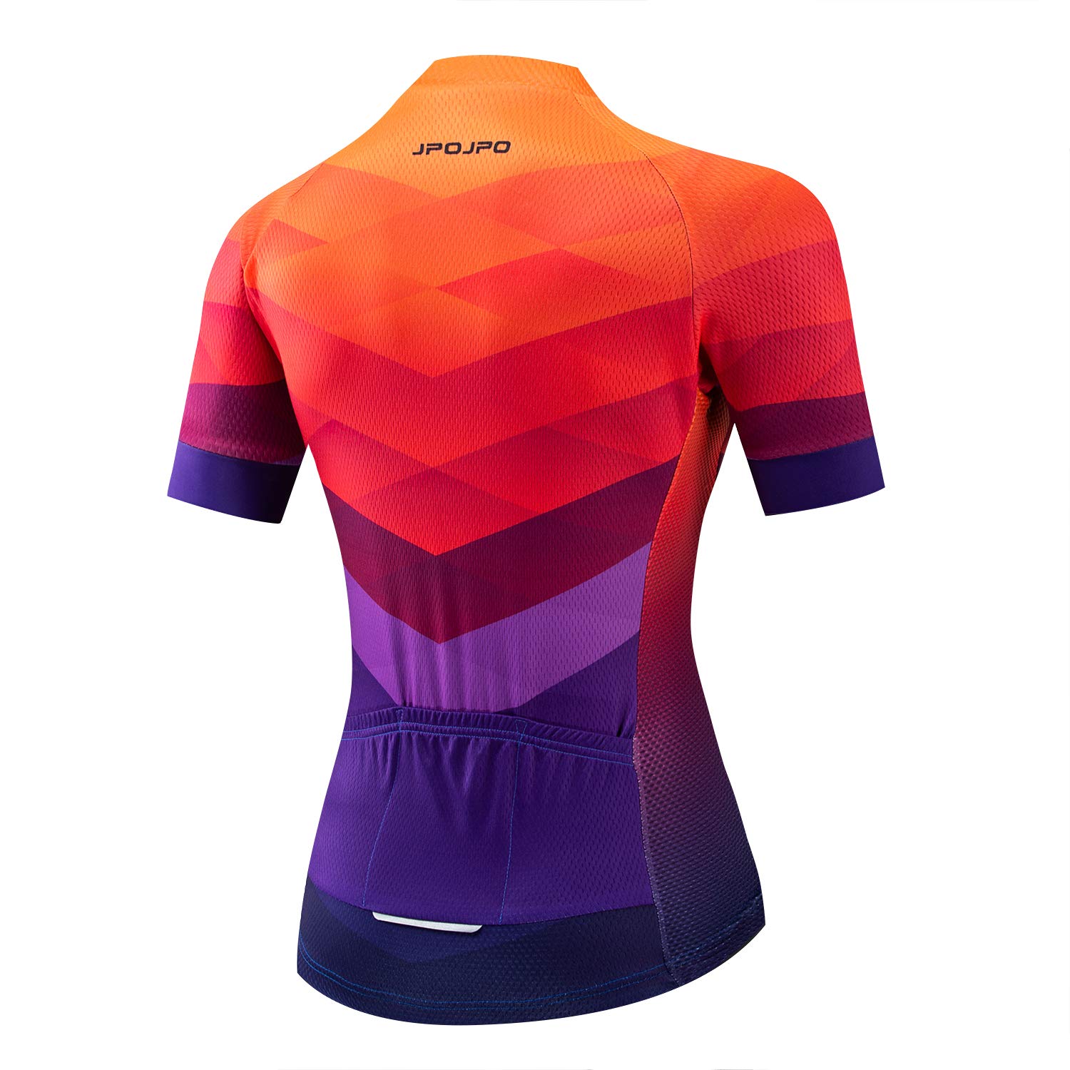 Weimostar Cycling Jersey Women Short Sleeve Pro Team Bicycle Clothing Summer Youth MTB Bike Shirt Top Orange Purple Size S