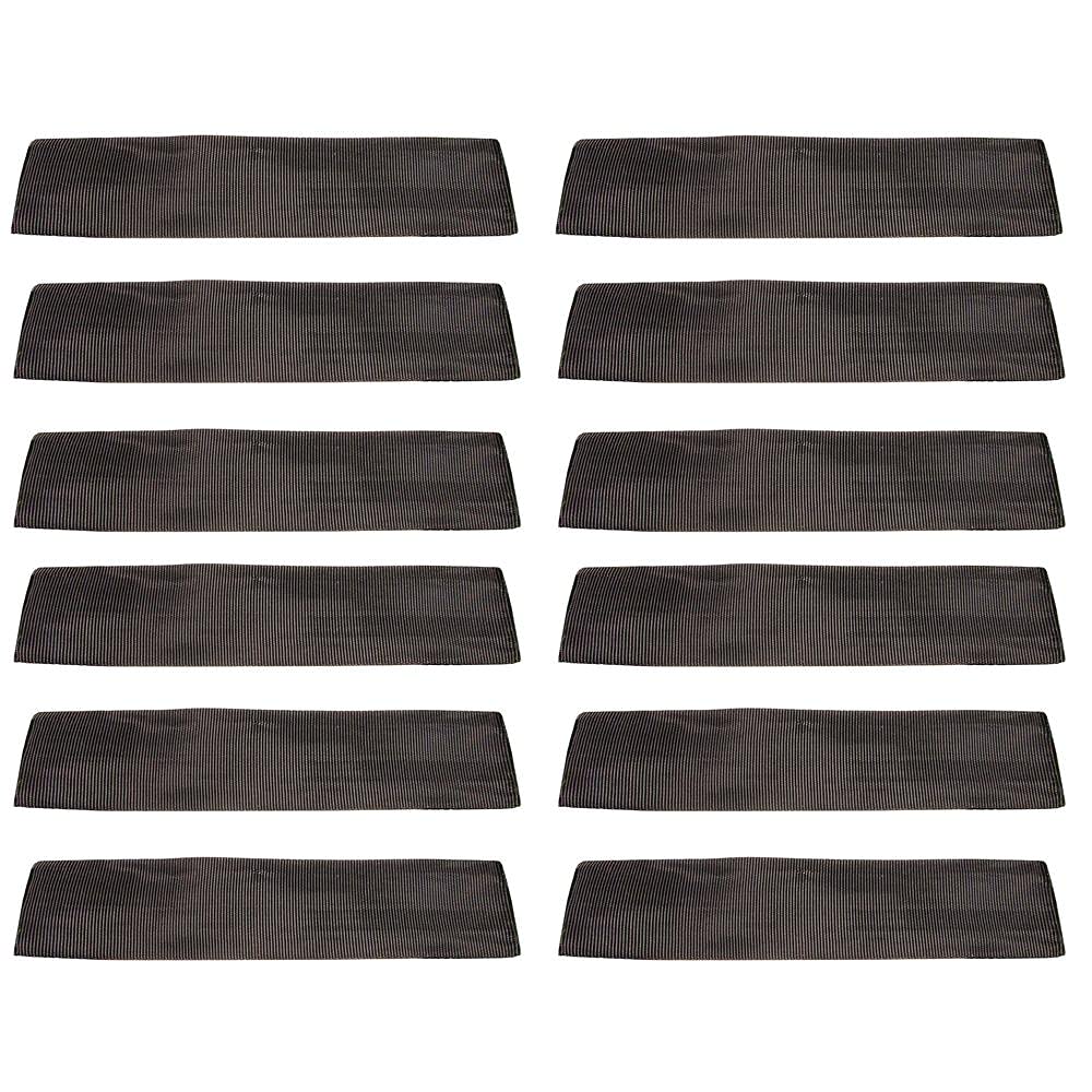 RAParts Set of 12 Black Cordura 12